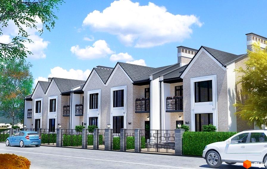 Зовнішній вигляд таунхаусів 