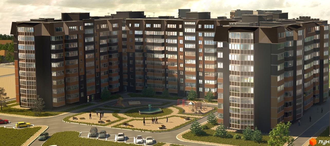 Зовнішній вигляд житлового комплексу