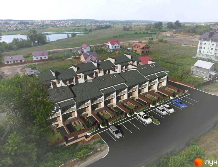 Зовнішній вигляд таунхаусів 