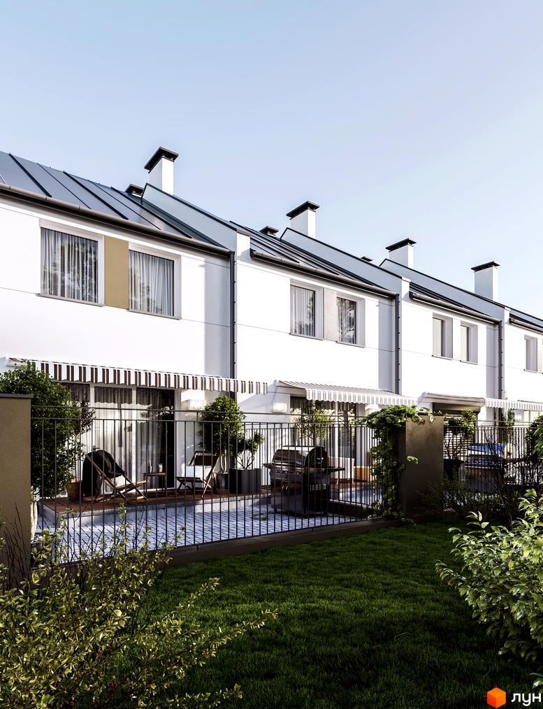 Зовнішній вигляд таунхаусів 