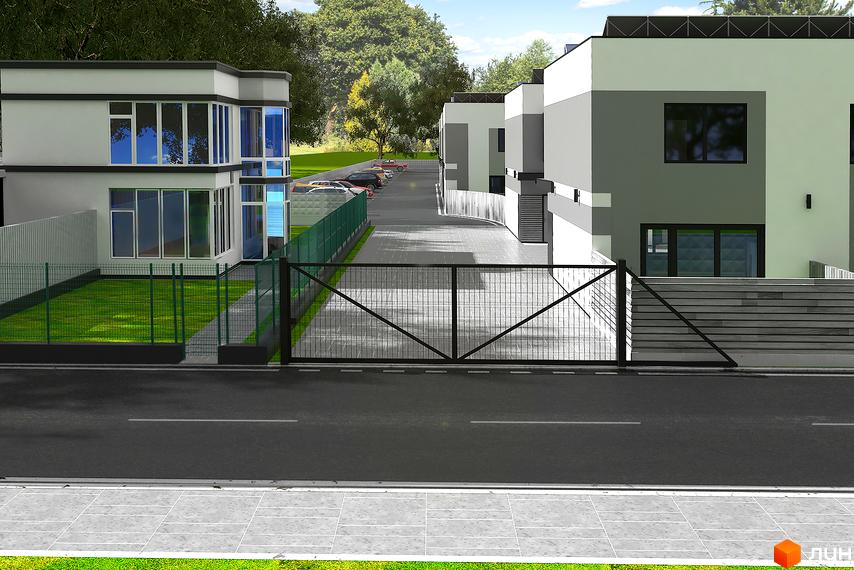 Зовнішній вигляд таунхаусів 