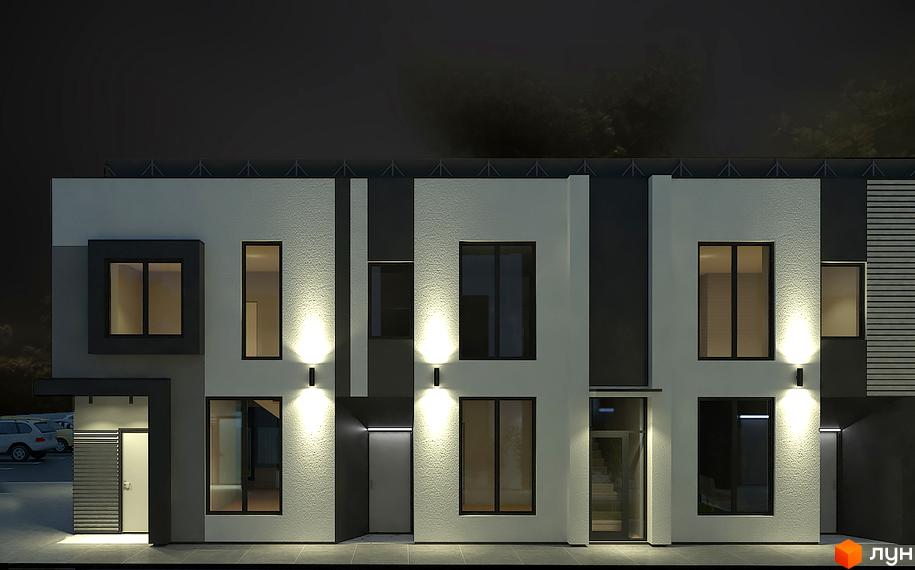 Зовнішній вигляд таунхаусів 