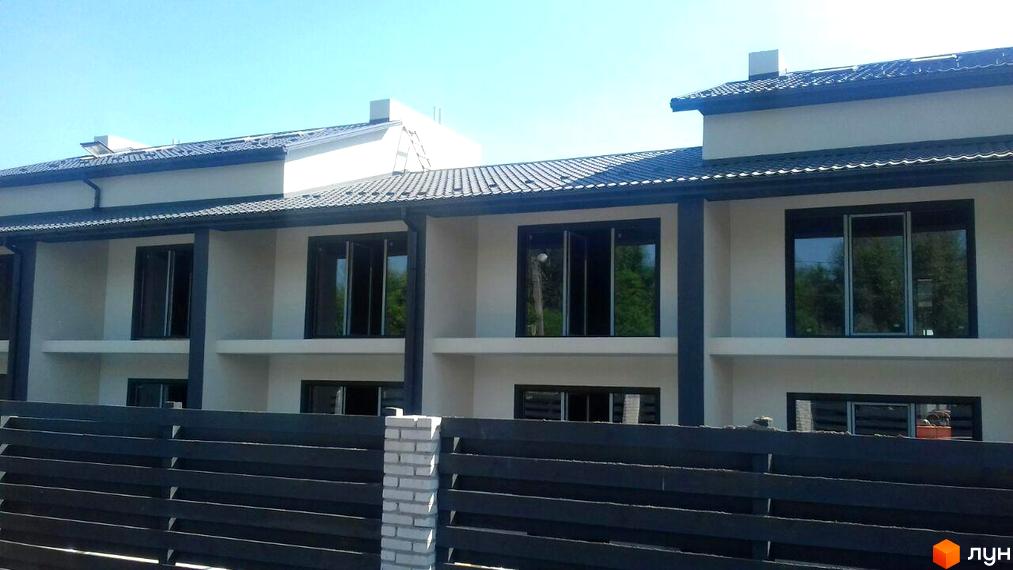 Зовнішній вигляд таунхаусів 