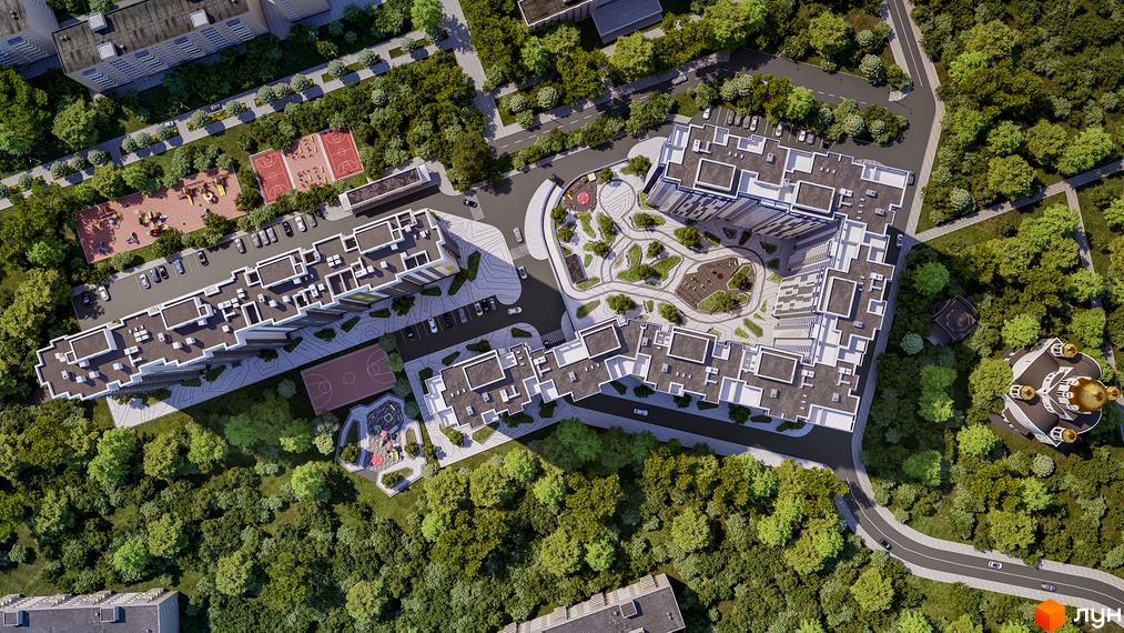 Зовнішній вигляд житлового комплексу 