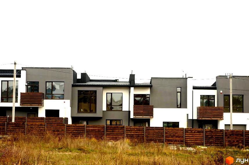 Зовнішній вигляд таунхаусів 