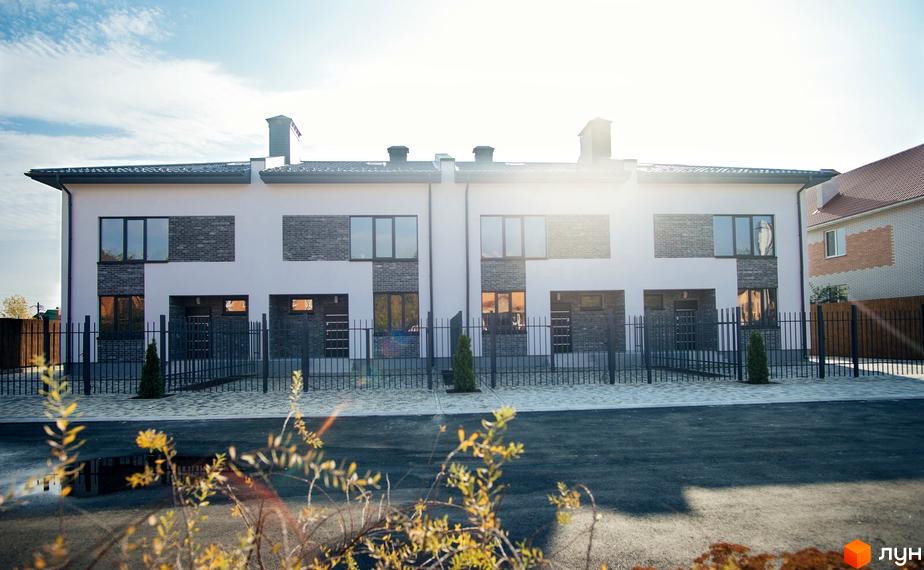 Зовнішній вигляд таунхаусів 