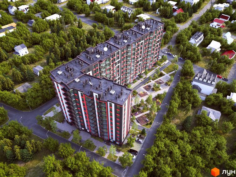 Зовнішній вигляд житлового комплексу 