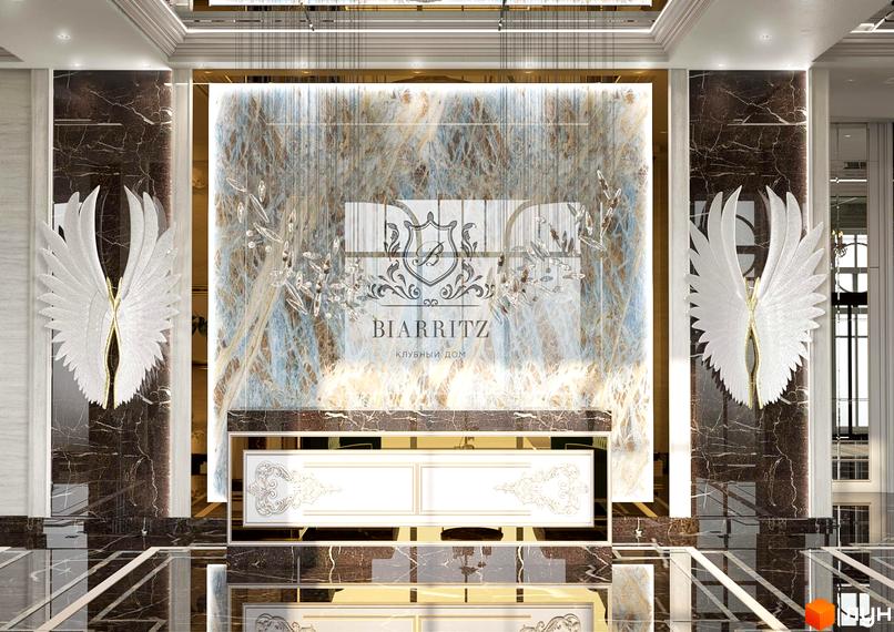 Розкішний хол клубного будинку 