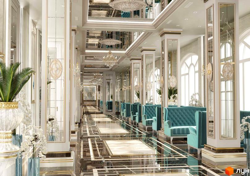 Інтер'єр клубного будинку 