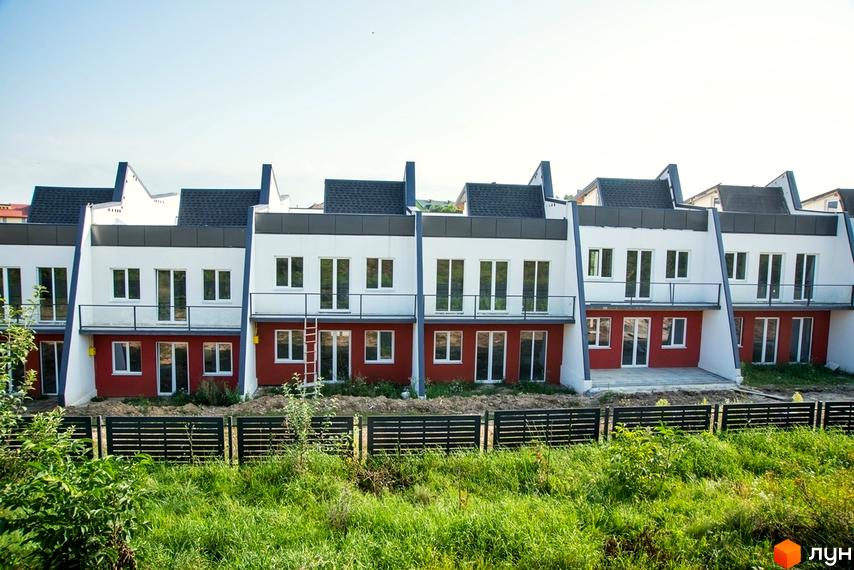 Зовнішній вигляд таунхаусів 