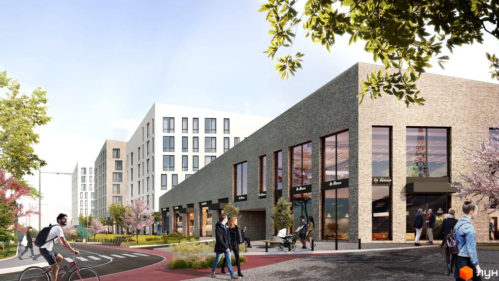 Зовнішній вигляд житлового комплексу 