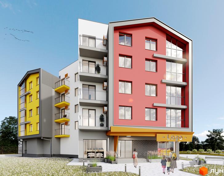 Зовнішній вигляд житлового комплексу