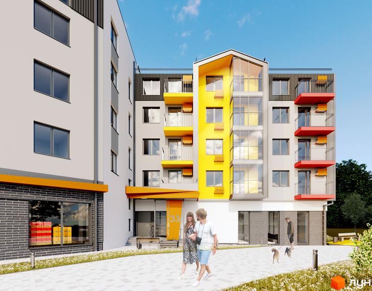 Зовнішній вигляд житлового комплексу