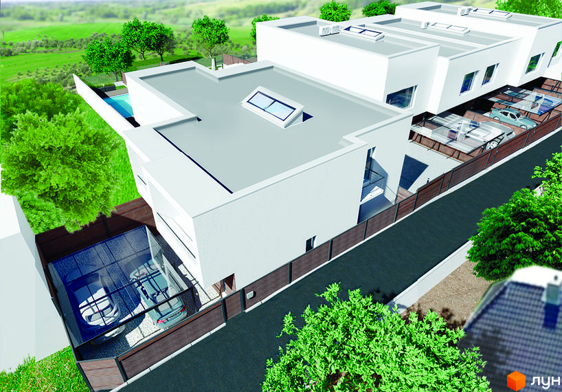 Білі таунхауси 