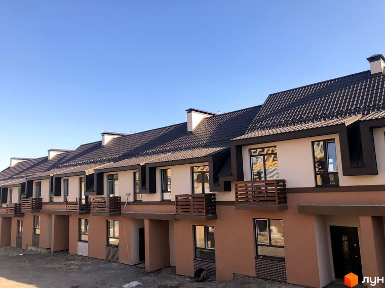 Зовнішній вигляд таунхаусів 