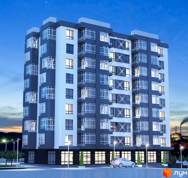 Житловий комплекс Перлина Парку – багатоповерхова новобудова з панорамними вікнами та балконами. Перед будинком розташована прибудинкова територія з освітленням та зеленими насадженнями.