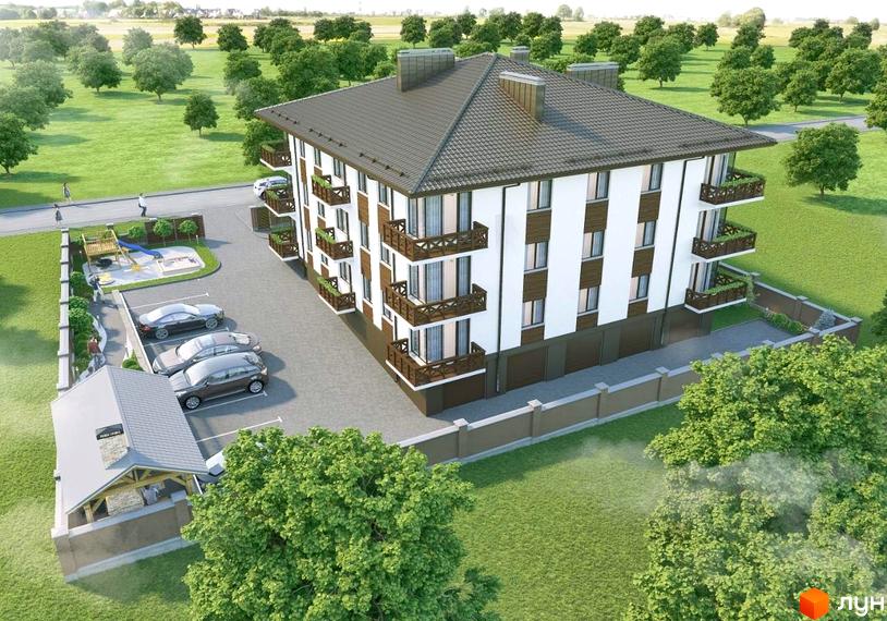 Житловий комплекс Клубний будинок 16 - це сучасна новобудова з балконами та парковкою. На прибудинковій території розташований дитячий майданчик та зелені насадження.