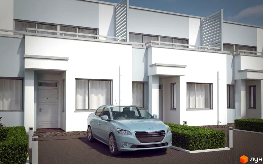 Зовнішній вигляд таунхаусів 