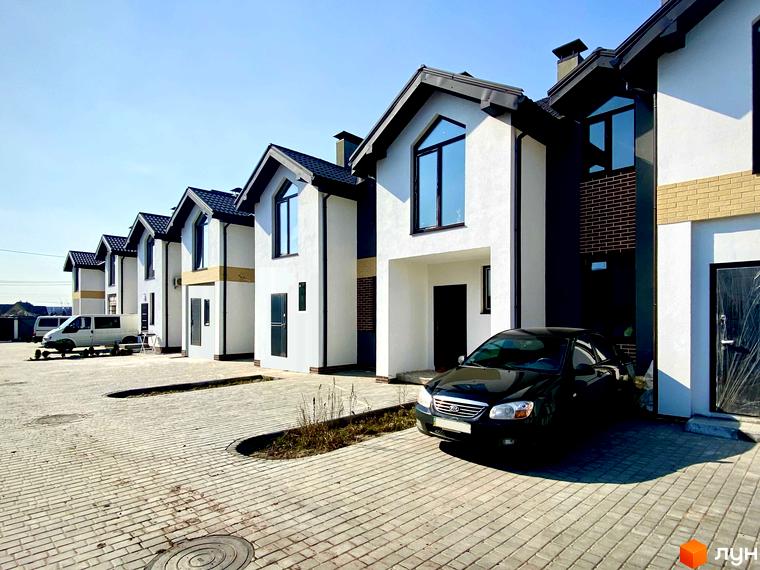 Зовнішній вигляд таунхаусів 