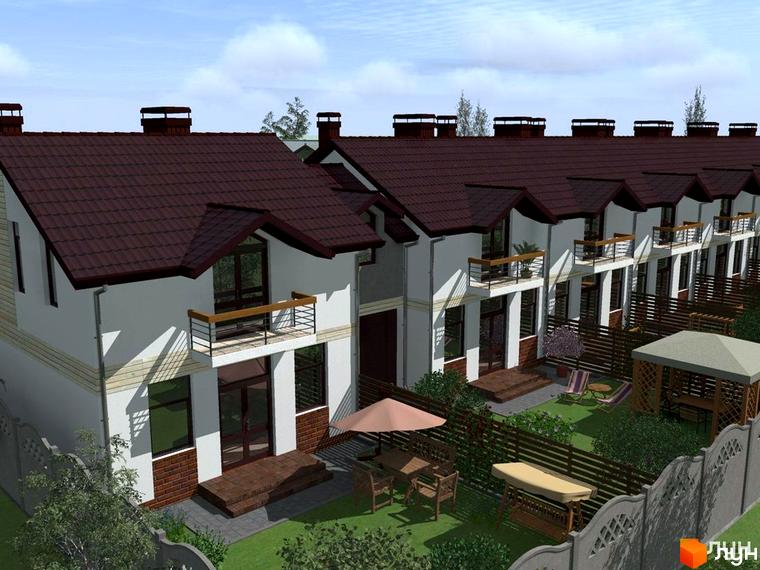 Зовнішній вигляд таунхаусів 