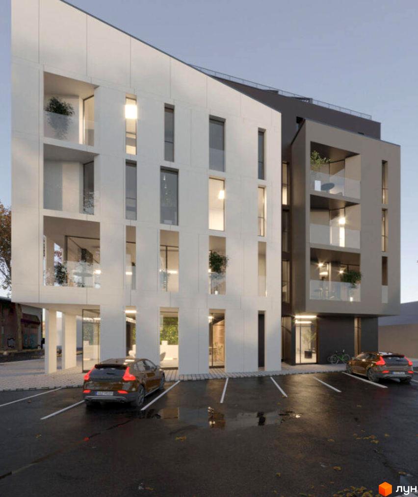 Зовнішній вигляд житлового комплексу 