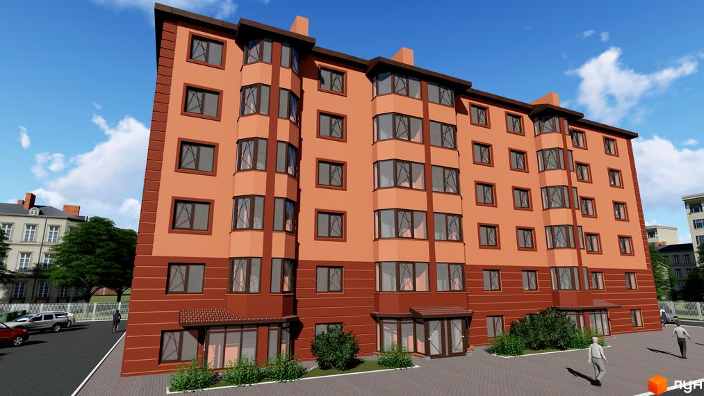 Зовнішній вигляд житлового комплексу 