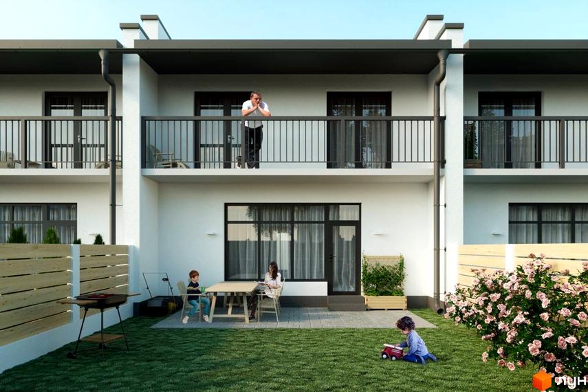 Зовнішній вигляд таунхаусів 