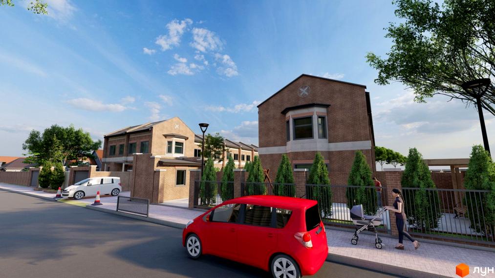 Зовнішній вигляд таунхаусів