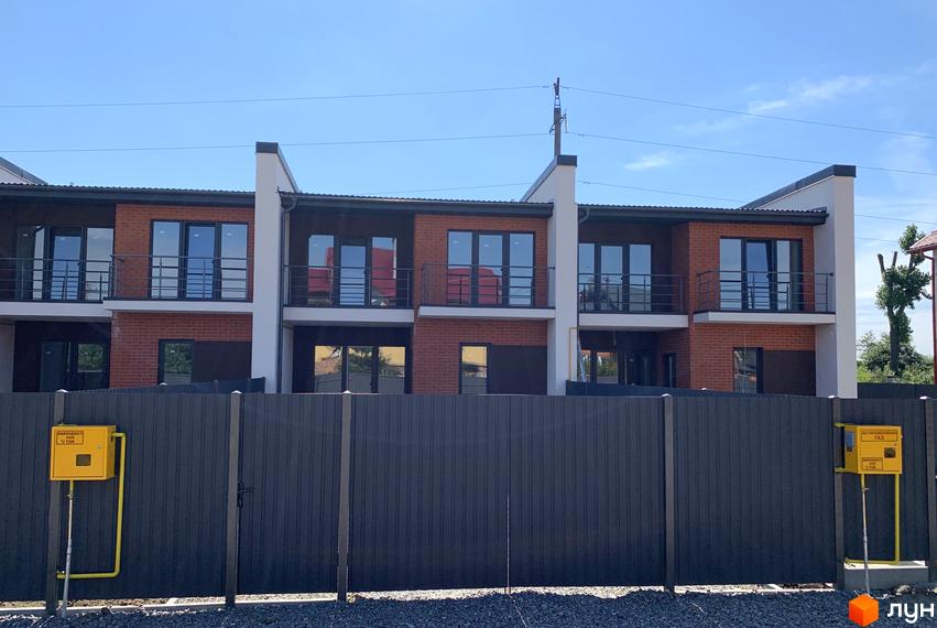 Зовнішній вигляд таунхаусів 