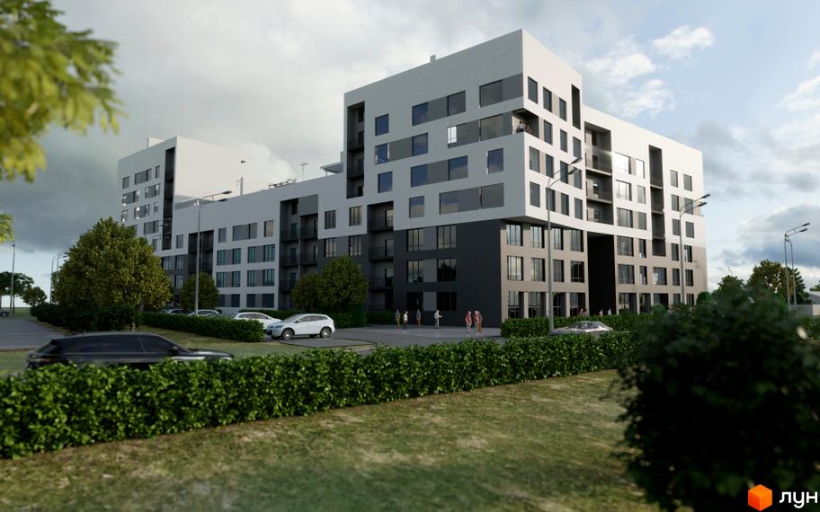 Зовнішній вигляд житлового комплексу 