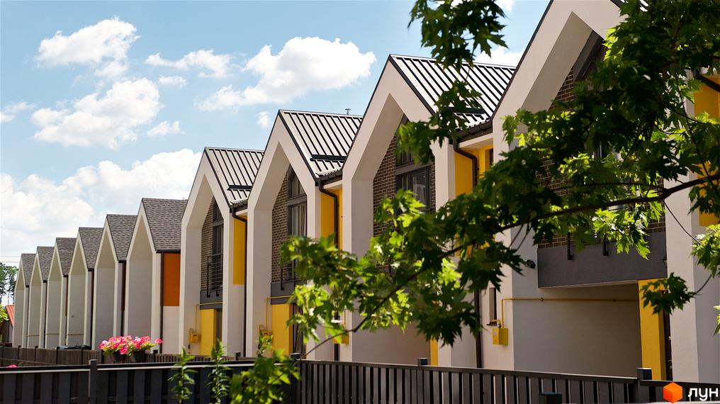 Зовнішній вигляд таунхаусів 