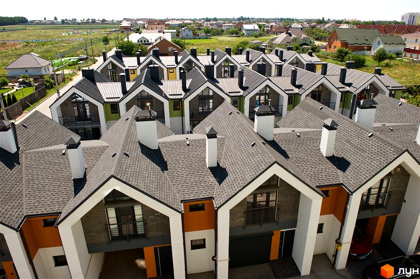 Зовнішній вигляд таунхаусів 