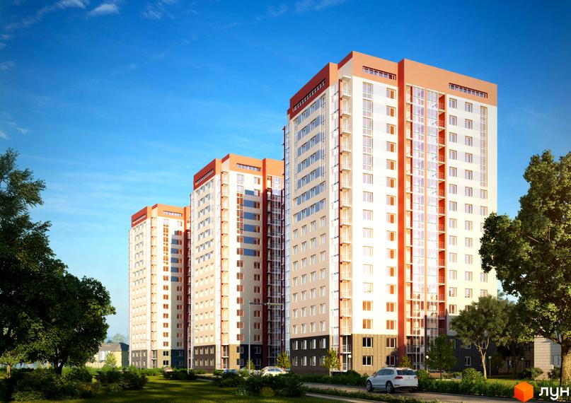 Зовнішній вигляд житлового комплексу