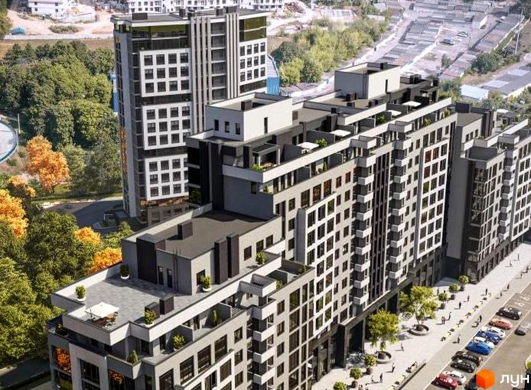 Зовнішній вигляд житлового комплексу 