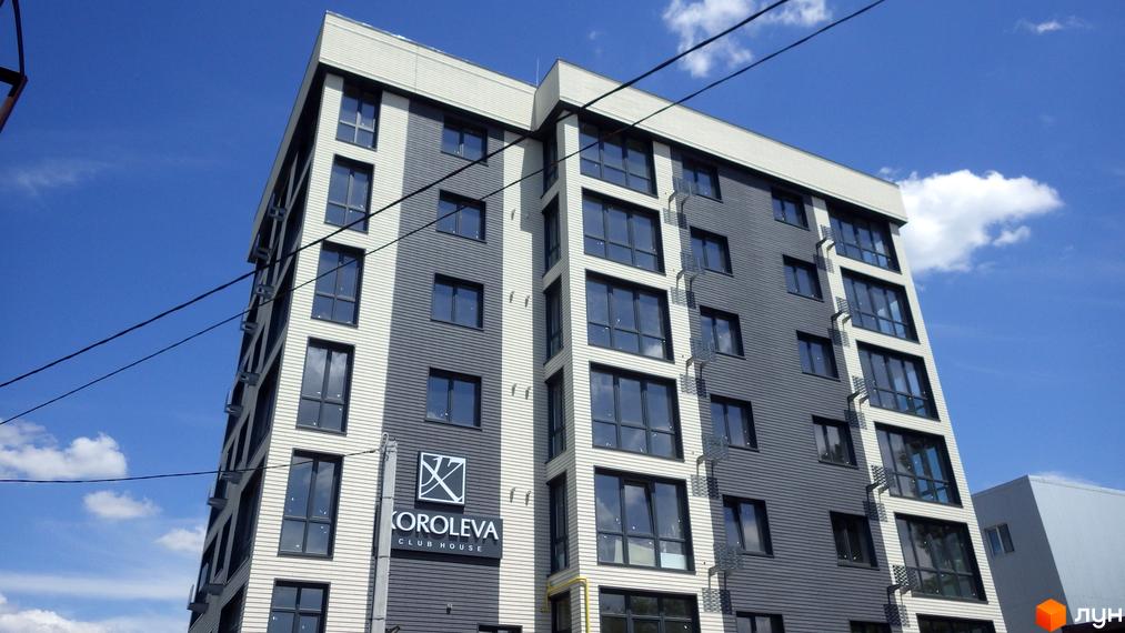 Зображення фасаду Клубного будинку 