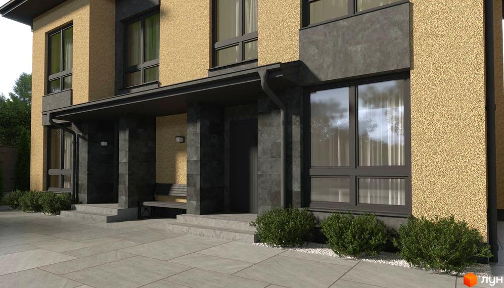 Фасад дуплексів 