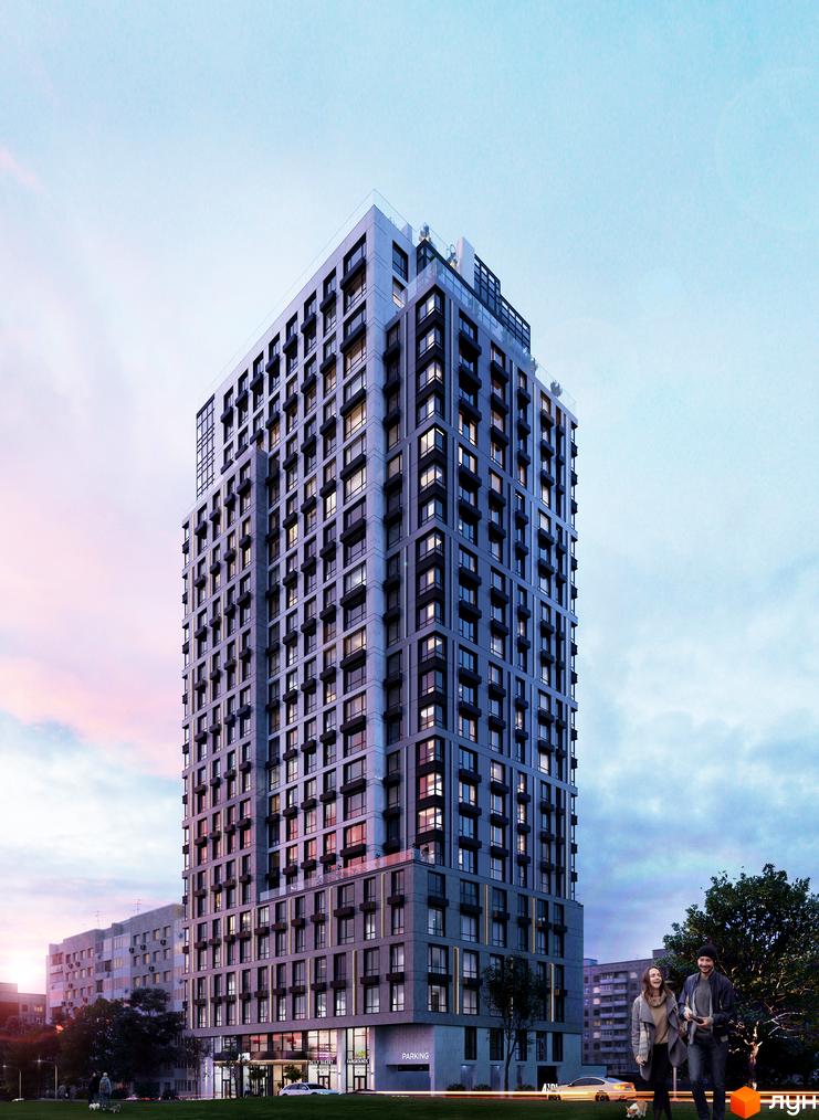 Житловий комплекс ANRIL house – висотна новобудова з панорамними вікнами та балконами. На прибудинковій території зелена зона та пішохідні доріжки.