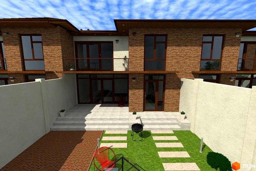 Зовнішній вигляд таунхаусів 