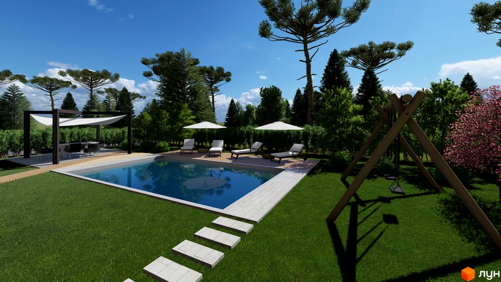 Котеджне містечко BY THE RIVER з басейном, зоною відпочинку та зеленою територією. Насолоджуйтесь відпочинком на свіжому повітрі біля води.