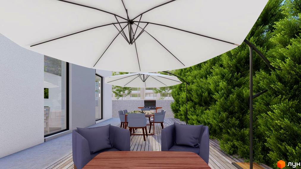 ART HOUSE - житловий комплекс з терасою та садовими меблями. На території комплексу передбачено місце для відпочинку.