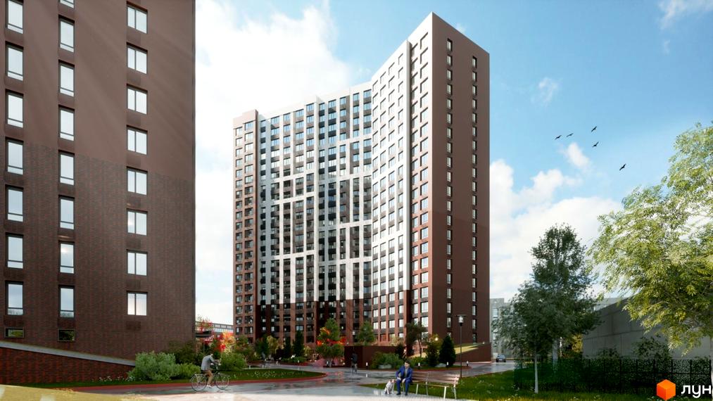 Вид на житловий комплекс