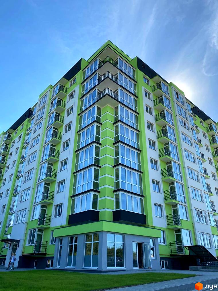 Зовнішній вигляд багатоповерхового будинку ЖК Living Park 