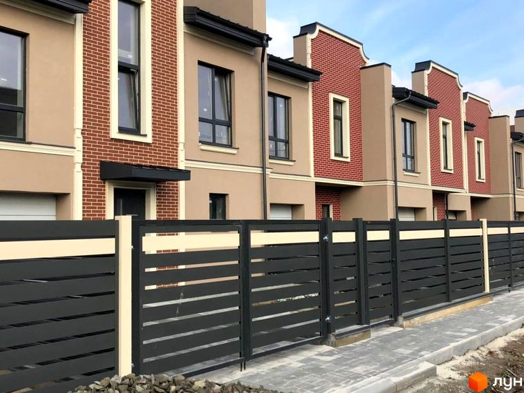 Зовнішній вигляд таунхаусів 