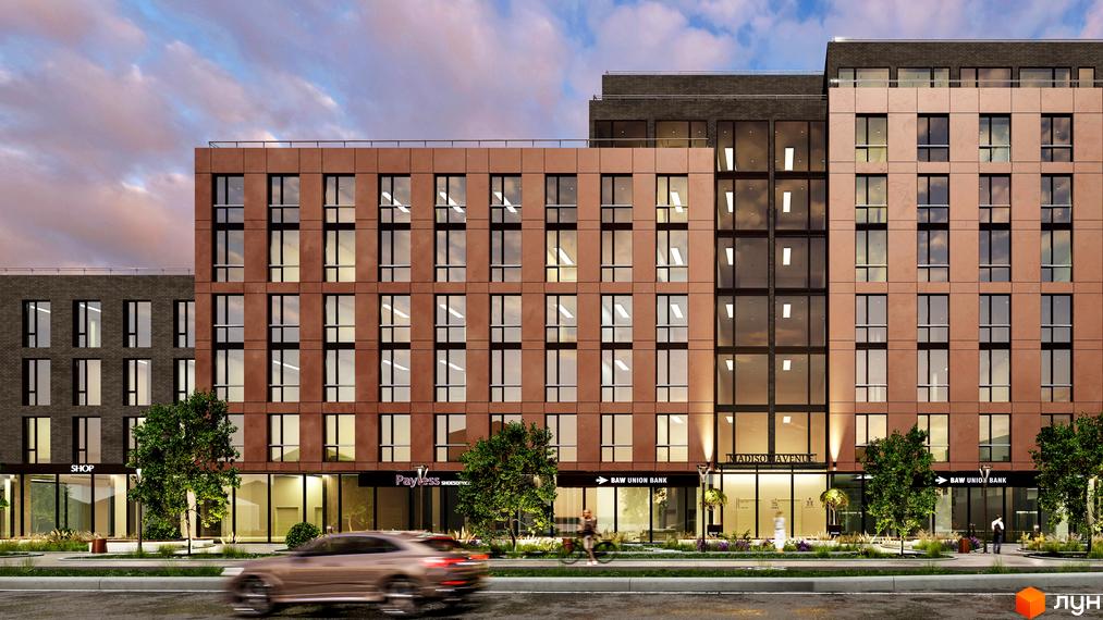 Зовнішній вигляд новобудови Q-8 