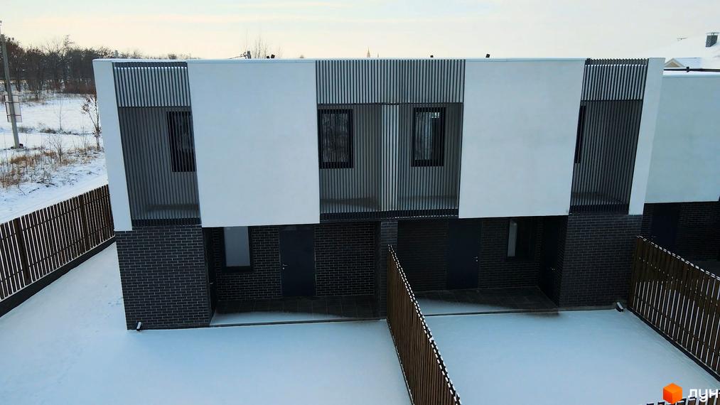 Зовнішній вигляд таунхаусів