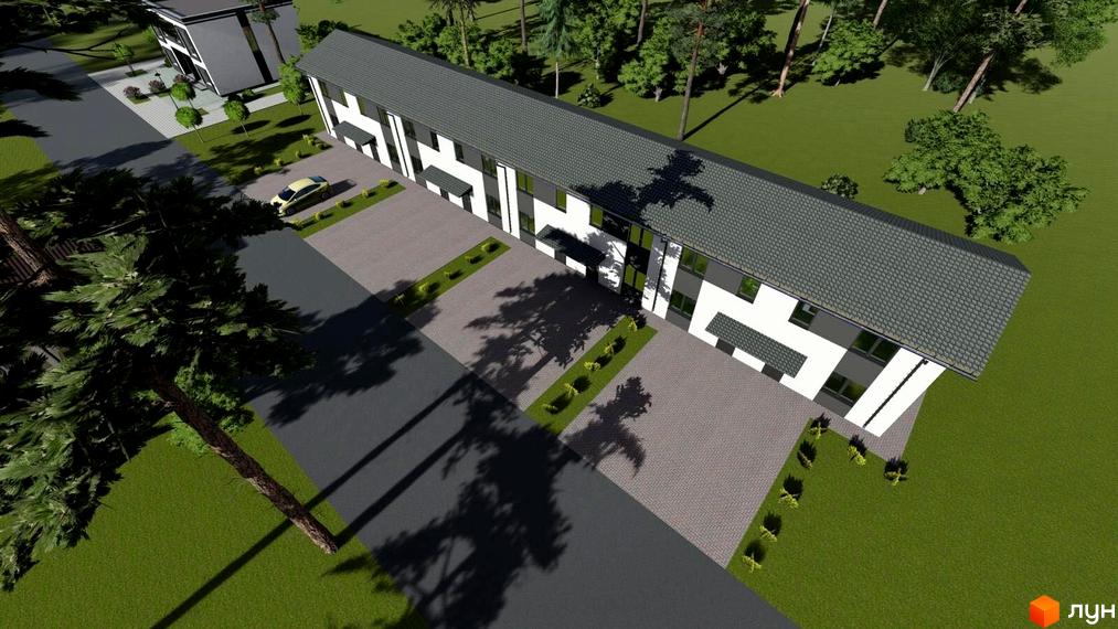 Зовнішній вигляд таунхаусів 