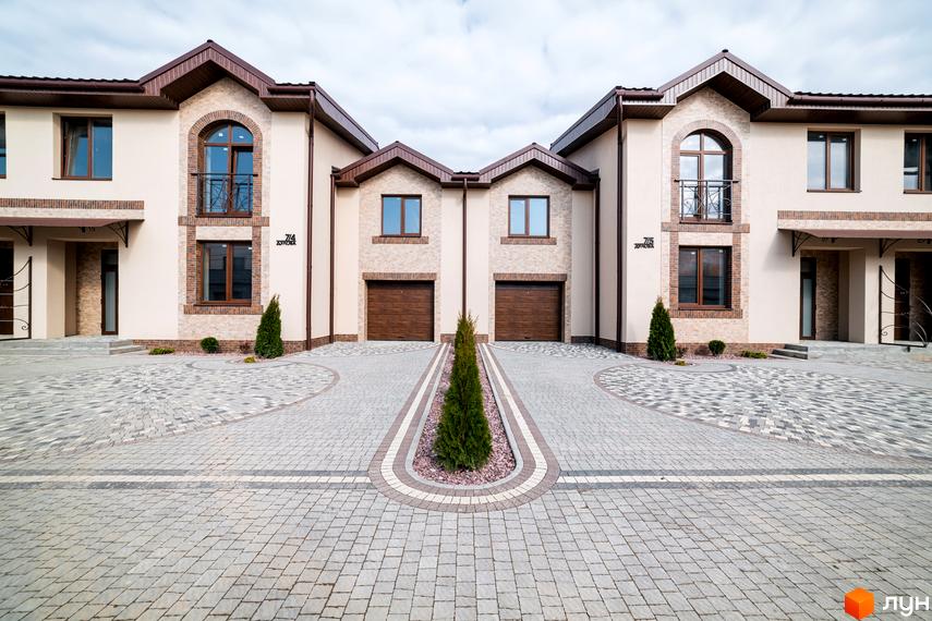 Зовнішній вигляд таунхаусів 