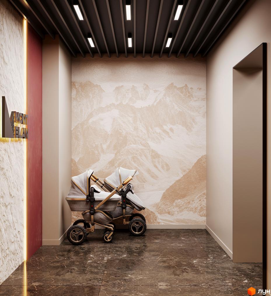 Комплекс Mont Blanc: сучасний дизайн фасаду з панорамним склінням та зеленою зоною відпочинку. Ідеальне місце для вашого життя.