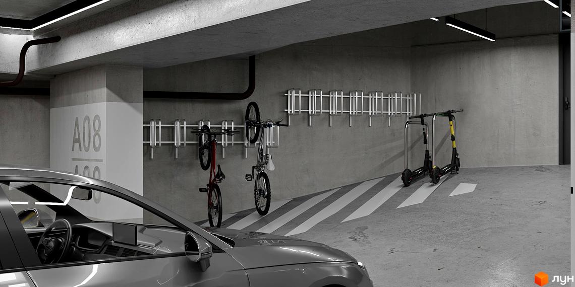 Паркінг житлового комплексу 