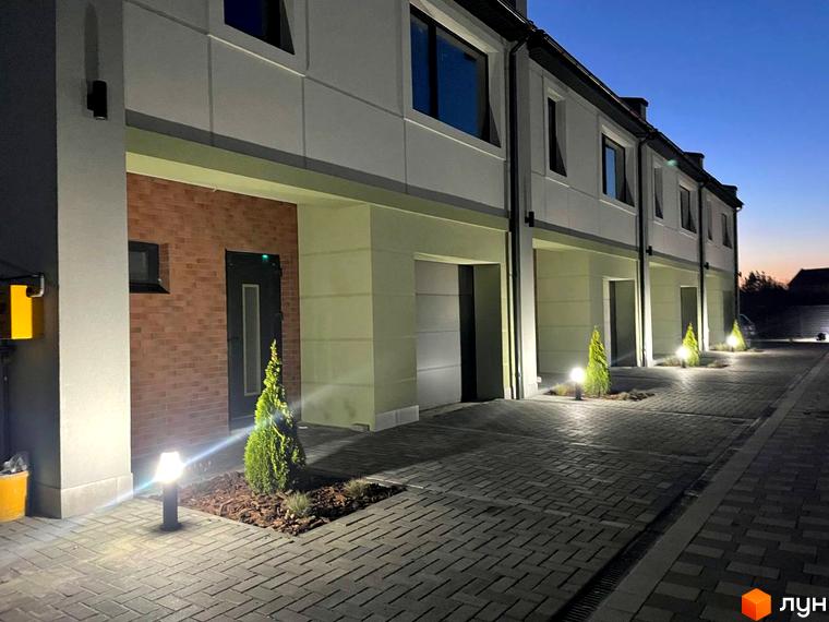 Зовнішній вигляд таунхаусів 